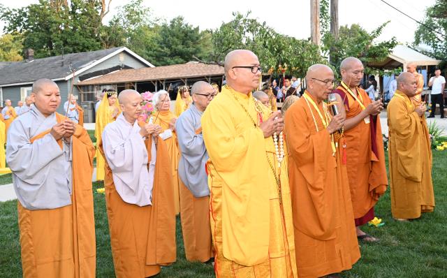 Chùa An Lạc, Indiana, Hoa Kỳ long trọng tổ chức Đại lễ An vị Thánh Tổ Kiều Đàm Di và chư Thánh Ni vào lúc 18h ngày 09/9/2023