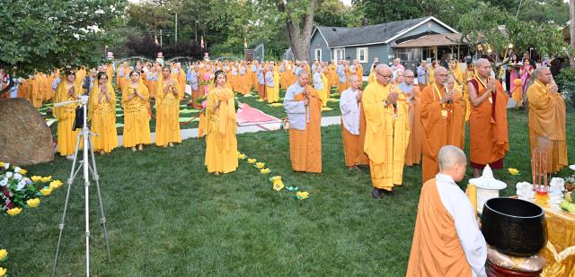Chùa An Lạc, Indiana, Hoa Kỳ long trọng tổ chức Đại lễ An vị Thánh Tổ Kiều Đàm Di và chư Thánh Ni vào lúc 18h ngày 09/9/2023