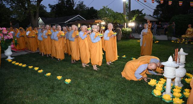 Chùa An Lạc, Indiana, Hoa Kỳ long trọng tổ chức Đại lễ An vị Thánh Tổ Kiều Đàm Di và chư Thánh Ni vào lúc 18h ngày 09/9/2023