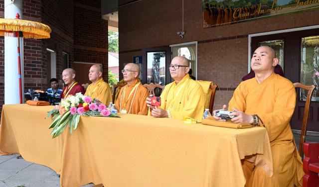 Chùa An Lạc, Indiana, Hoa Kỳ long trọng tổ chức Đại lễ An vị Thánh Tổ Kiều Đàm Di và chư Thánh Ni vào lúc 18h ngày 09/9/2023