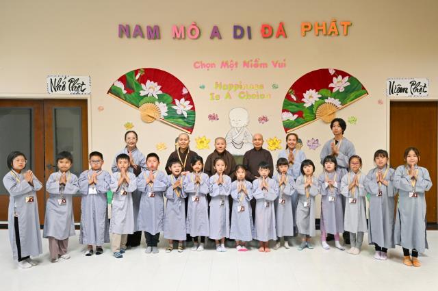 Khóa Tu Thiếu Nhi Mùa Hè 2023 Tại Chùa Đức Viên, San Jose, Hoa Kỳ
