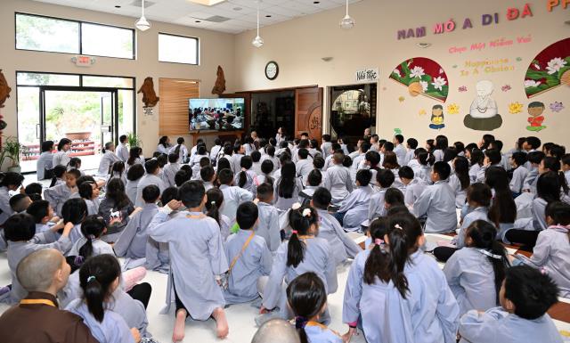 Khóa Tu Thiếu Nhi Mùa Hè 2023 Tại Chùa Đức Viên, San Jose, Hoa Kỳ