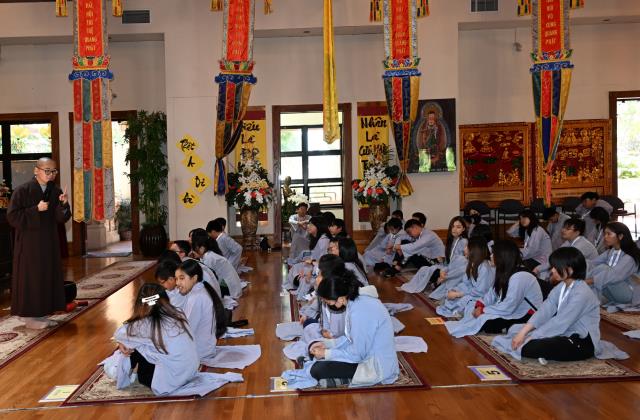 Khóa Tu Thiếu Nhi Mùa Hè 2023 Tại Chùa Đức Viên, San Jose, Hoa Kỳ