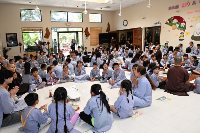 Khóa Tu Thiếu Nhi Mùa Hè 2023 Tại Chùa Đức Viên, San Jose, Hoa Kỳ