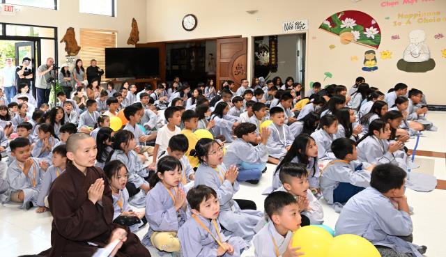 Khóa Tu Thiếu Nhi Mùa Hè 2023 Tại Chùa Đức Viên, San Jose, Hoa Kỳ
