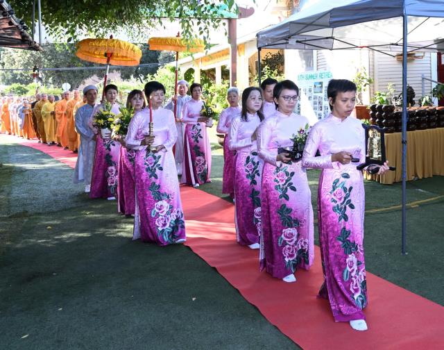 Trang nghiêm Tịnh nghiệp Đạo tràng - An cư kiết hạ chư Tôn đức Tăng, Ni miền Bắc California tại Tu viện Huyền Không, San Jose, Hoa Kỳ