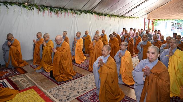 Trang nghiêm Tịnh nghiệp Đạo tràng - An cư kiết hạ chư Tôn đức Tăng, Ni miền Bắc California tại Tu viện Huyền Không, San Jose, Hoa Kỳ