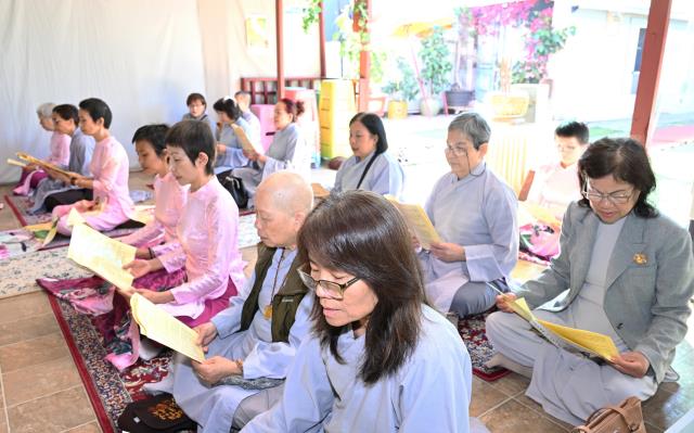 Trang nghiêm Tịnh nghiệp Đạo tràng - An cư kiết hạ chư Tôn đức Tăng, Ni miền Bắc California tại Tu viện Huyền Không, San Jose, Hoa Kỳ
