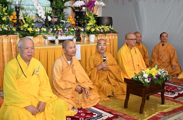 Trang nghiêm Tịnh nghiệp Đạo tràng - An cư kiết hạ chư Tôn đức Tăng, Ni miền Bắc California tại Tu viện Huyền Không, San Jose, Hoa Kỳ