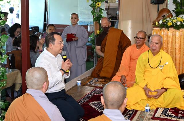 Trang nghiêm Tịnh nghiệp Đạo tràng - An cư kiết hạ chư Tôn đức Tăng, Ni miền Bắc California tại Tu viện Huyền Không, San Jose, Hoa Kỳ