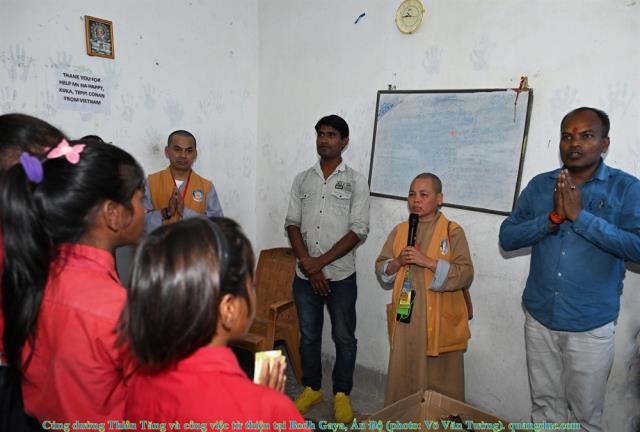Hành hương chiêm bái Phật tích Ấn Độ và Nepal 2023 - Cúng dường Thiên Tăng và công việc từ thiện tại Bodh Gaya, Ấn Độ