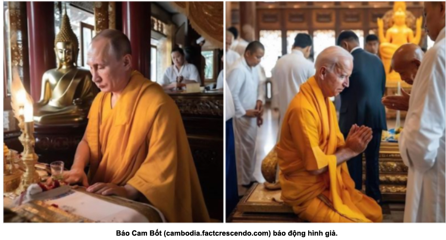 Chính phủ Thái: phim, hình ảnh giả  trên mạng gây ra bất kính Tam Bảo