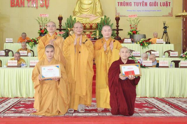 Đồng Nai: Lễ tạ pháp, mãn hạ, trùng tuyên Giới Luật