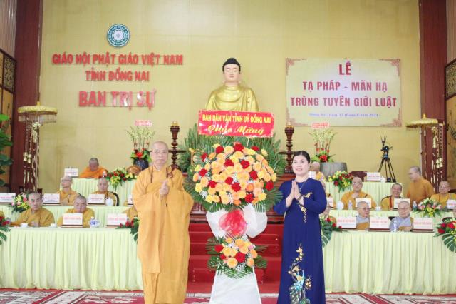 Đồng Nai: Lễ tạ pháp, mãn hạ, trùng tuyên Giới Luật