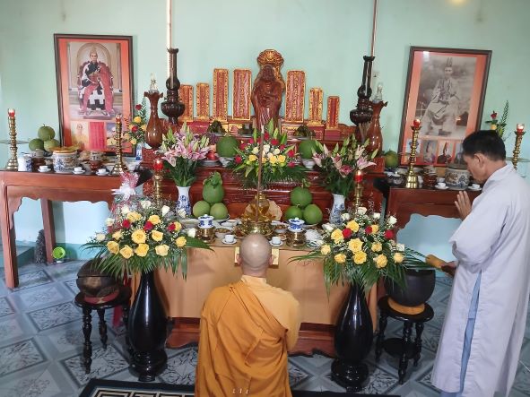 Tổ đình Thiên Bửu Thượng tưởng niệm Tổ Phước Tường