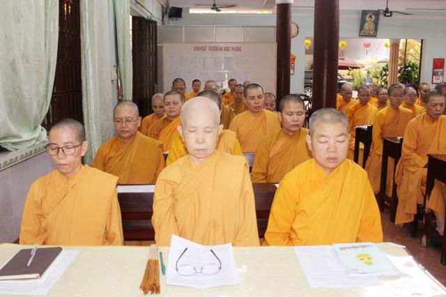 HCMC: Hòa thượng Thích Bửu Chánh thuyết giảng chủ đề: “4 điều nên ngừng ngay bây giờ” tại trường hạ Tịnh xá Ngọc Phương