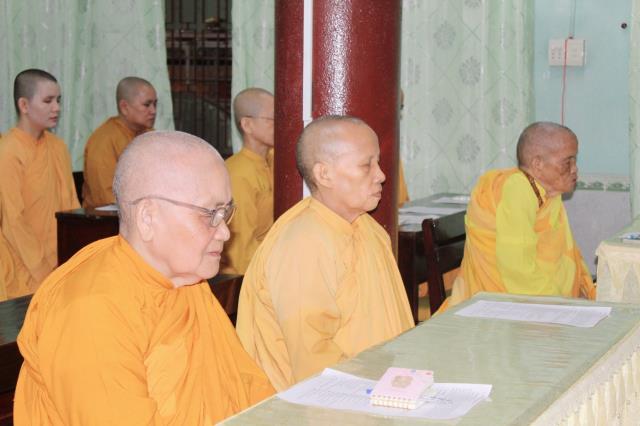 HCMC: Hòa thượng Thích Bửu Chánh thuyết giảng chủ đề: “4 điều nên ngừng ngay bây giờ” tại trường hạ Tịnh xá Ngọc Phương