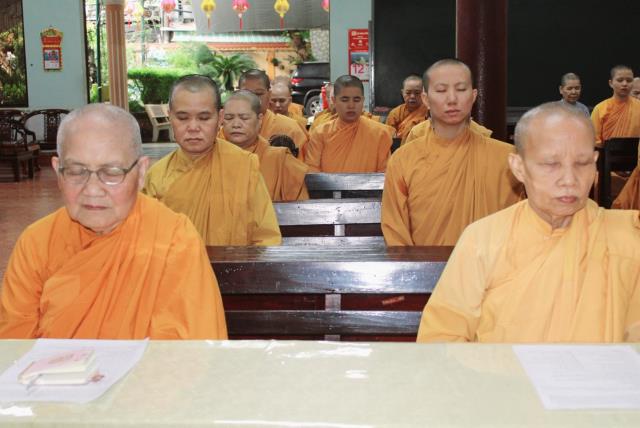 HCMC: Hòa thượng Thích Bửu Chánh thuyết giảng chủ đề: “4 điều nên ngừng ngay bây giờ” tại trường hạ Tịnh xá Ngọc Phương