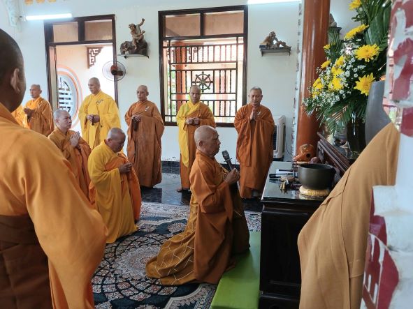 Lễ tưởng niệm huý nhật Hoà thượng Thích Hạnh Hải tại chùa Thiên Bửu Hạ