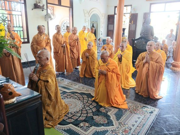 Lễ tưởng niệm huý nhật Hoà thượng Thích Hạnh Hải tại chùa Thiên Bửu Hạ