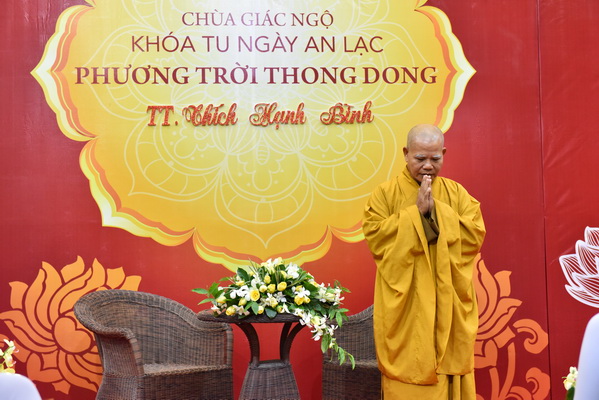 Chùa Giác Ngộ: Khóa tu ngày an lạc lần 7