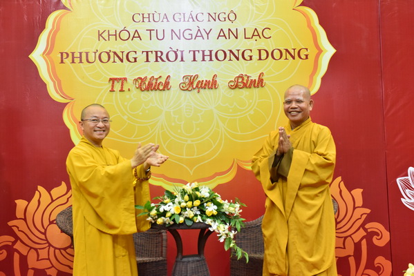 Chùa Giác Ngộ: Khóa tu ngày an lạc lần 7
