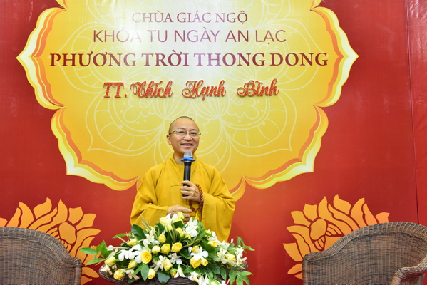Chùa Giác Ngộ: Khóa tu ngày an lạc lần 7