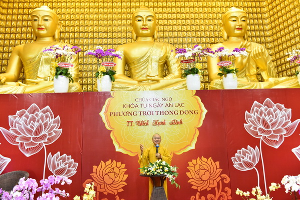 Chùa Giác Ngộ: Khóa tu ngày an lạc lần 7