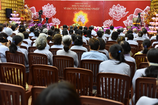 Chùa Giác Ngộ: Khóa tu ngày an lạc lần 7