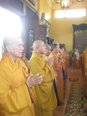 Chùm ảnh : Ban Hoằng pháp TW tưởng niệm cố HT. Thiện Hoa - HT. Thiện Hòa