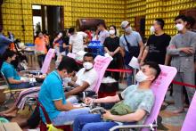 Chùa Giác Ngộ tạo thiện duyên giúp hơn 700 người hiến máu nhân đạo