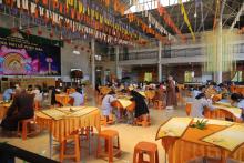 Lễ hội chép kinh cho thanh thiếu niên tại Chùa Liên Hoa (Đắk Nông)