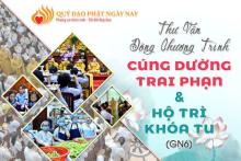 Thư Vận Động Cúng Dường Trai Phạn Và Hộ Trì Cho Khóa Tu Kỳ 6 (GN6)