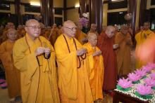 Lễ hoa đăng tưởng niệm Trưởng lão Hòa thượng Thích Minh Châu tại Thiền viện Vạn Hạnh