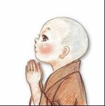 Chú tiểu lạy Cha mẹ !