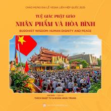 Sách ảnh nghệ thuật “Tuệ giác Phật giáo: Nhân phẩm và Hòa bình” chào mừng Đại lễ Vesak 2025