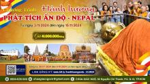 Hành Hương Phật Tích Ấn Độ - Nepal 2024: Trải Nghiệm 14 Ngày Đầy Ý Nghĩa