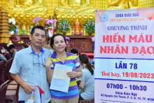 Hiến máu nhân đạo lần 78 hơn 350 tình nguyện viên góp giọt máu hồng cho xã hội