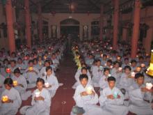 Nam Định: những hoạt động ý nhĩa trong ngày thứ 5  của khóa tu đạo đức tại chùa Vấn Khẩu