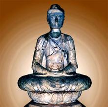 Tượng Phật A-di-đà chùa Phật Tích