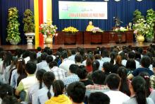Hơn 2.000 bạn trẻ về tham dự ngày tu sinh viên
