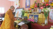 Chùa Sủi:  Cơm chay mùa thi ấm lòng sĩ tử