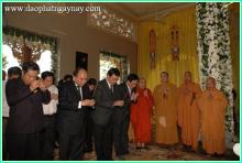 Chùm ảnh: Lãnh đạo Đảng, Nhà nước, Chính phủ viếng lễ tang ĐLHT. Thích Trí Tịnh
