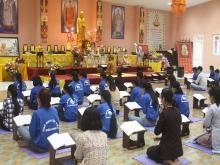 Hà Nội: Tụng kinh cầu siêu và cầu an cho các bé bị bệnh Sởi