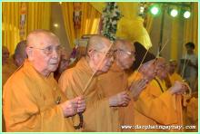 Chùm ảnh: Các phái đoàn viếng Giác linh ĐLHT. Thích Trí Tịnh buổi chiều ngày 01-04-2014