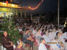 Tiền Giang: Hơn 3000 người xem phim Cuộc Đời Đức Phật tại chùa Phước Ân