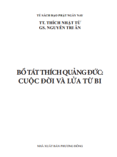 Bồ tát Thích Quảng Đức: Cuộc đời và lửa từ bi