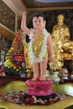 ĐakLak: Chùa Liên Trì Tổ Chức Lễ Tắm Phật Và Cúng Dường Trai Tăng Nhân Dịp Phật Đản PL 2559