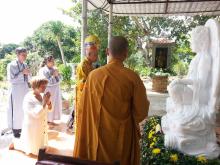 Khánh Hòa: Tịnh thất Pháp Hoa an vị Tôn tượng Bồ tát Quán Thế Âm