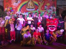 Hà Nội: Gần 1.000 thiếu nhi về chùa Tăng Phúc đón tết Trung thu.